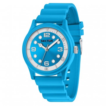 H2O 41MM 3H WHI/BLUE DIAL BLUE