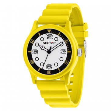 H2O 41MM 3H WHI/BLACK DIAL LEMON