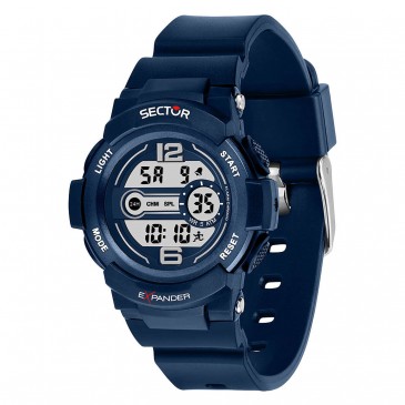 EX-16 40MM DIGITAL BLUE DIAL