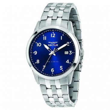 660 41MM 3H BLUE DIAL