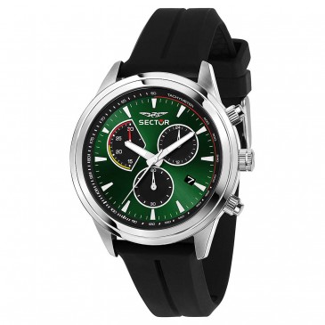 670 45MM CHR GREEN DIAL