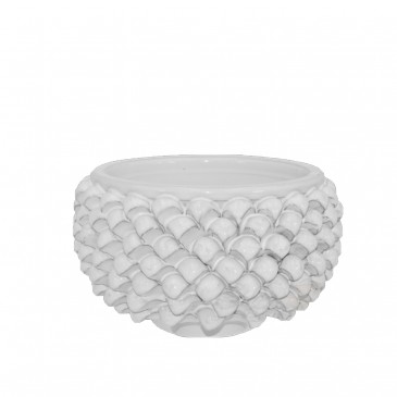 VASO MEZZA PIGNA S/PIEDE DIAM  20 WHITE LINE