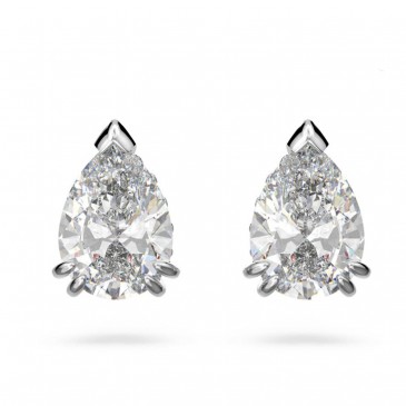 MILLENIA ORECCHINO A BUCO STUD PEAR WHI