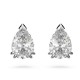 MILLENIA ORECCHINO A BUCO STUD PEAR WHI
