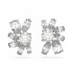 GEMA ORECCHINO A BUCO STUD CRY/RHS