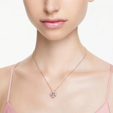 IDYLLIA PEND CZ CLOVER SILK/ROS