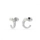 MATRIX PE STUD CIRCLE WHITE/RHS