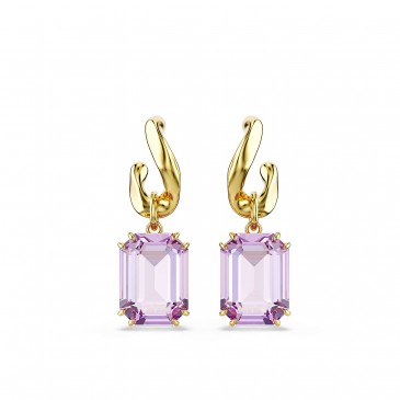 MILLENIA ORECCHINO A BUCO STUD VIOL/GO