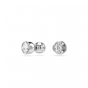 IMBER ORECCHINO A BUCO STUD WHI/RHS