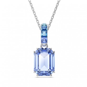 MILLENIA PEND LONG PENDENTE BLU/RHS