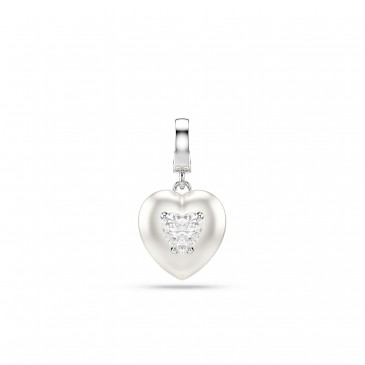 IDYLLIA CHARM PICCOLO HEART WHITE/RHS