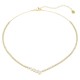 MESMERA:COLLANA V-SHAPE WHI/GOS
