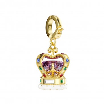 MINIONS CHARM PICCOLO CROWN AMET/GOS