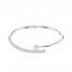 MATRIX:BRACCIALE RIGIDO OPEN WHI/RHS M