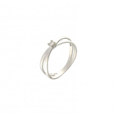 ANELLO SOLITARIO BRILL 0,04 G-VS