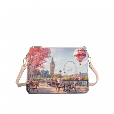 SHOULDER BAG 2 COMPAR  LONDON CAFE