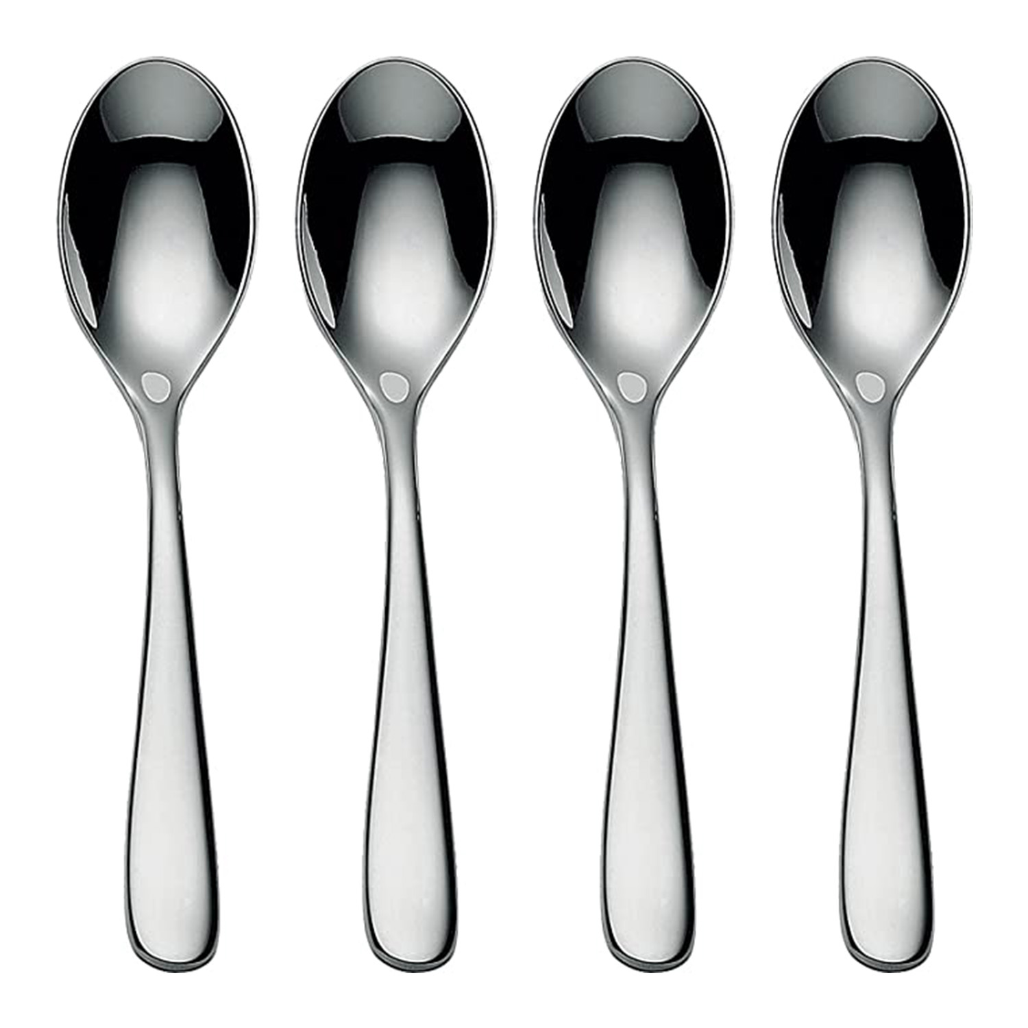 NUOVO MILANO SET 4 CUCCHIAINI MOKA
