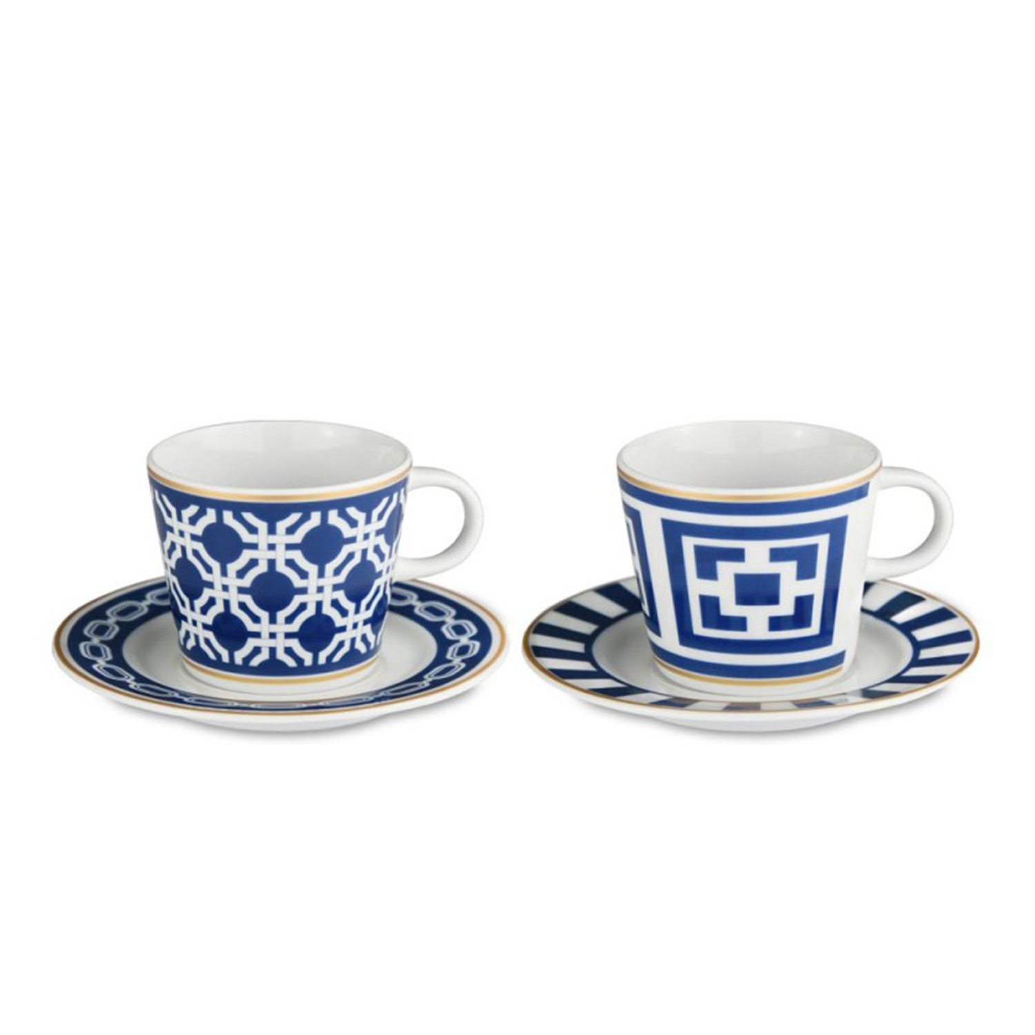 SET 2 TAZZINE CAFFE PORCELLANA - INFINITY