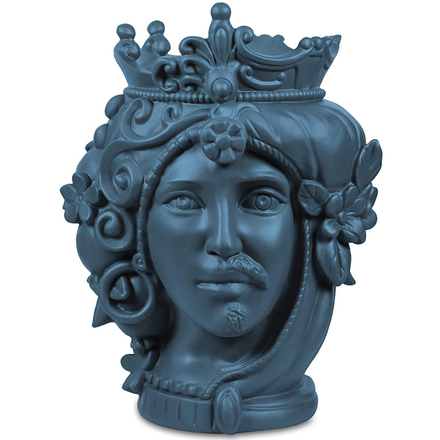 TESTA COPPIA - L - BLU GRIGIO