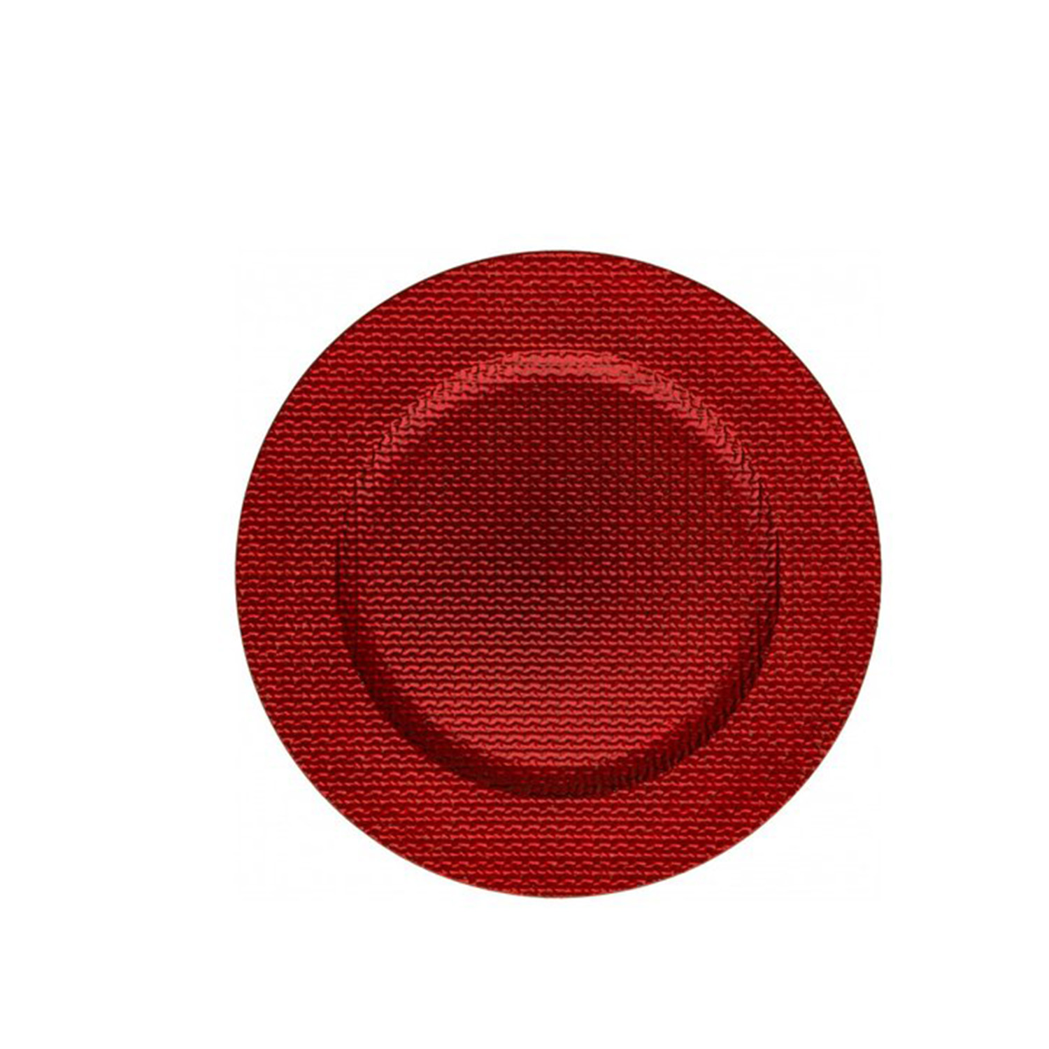 INTRECCIO ROSSO SET 4 SOTTOPIATTI METALL