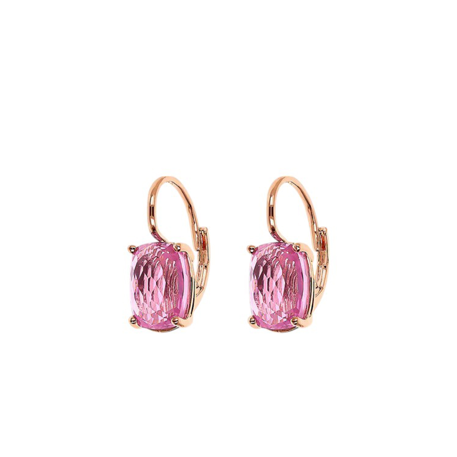 EARRING NANO GEM WITH MOSAIC CUT 8X11 EARRING NANO GEM WITH MOSAIC CUT 8X11