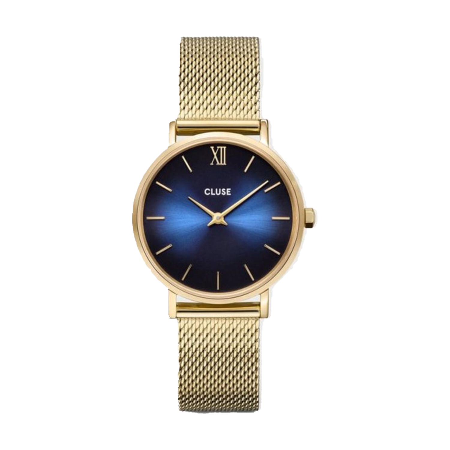 Minuit Mesh, Gold, Blue   Fumu/gold