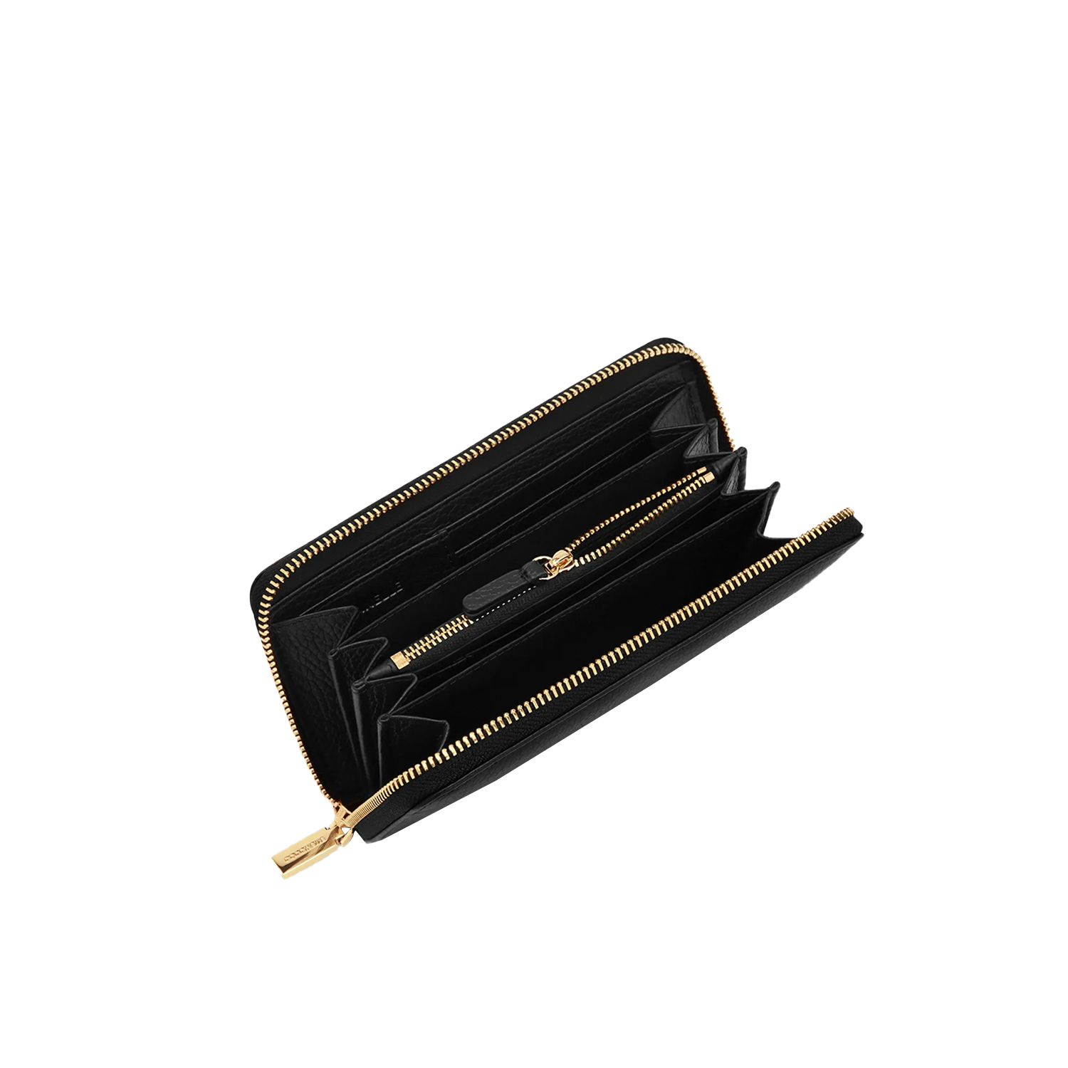 WALLET GRAINED LEATHER NOIR