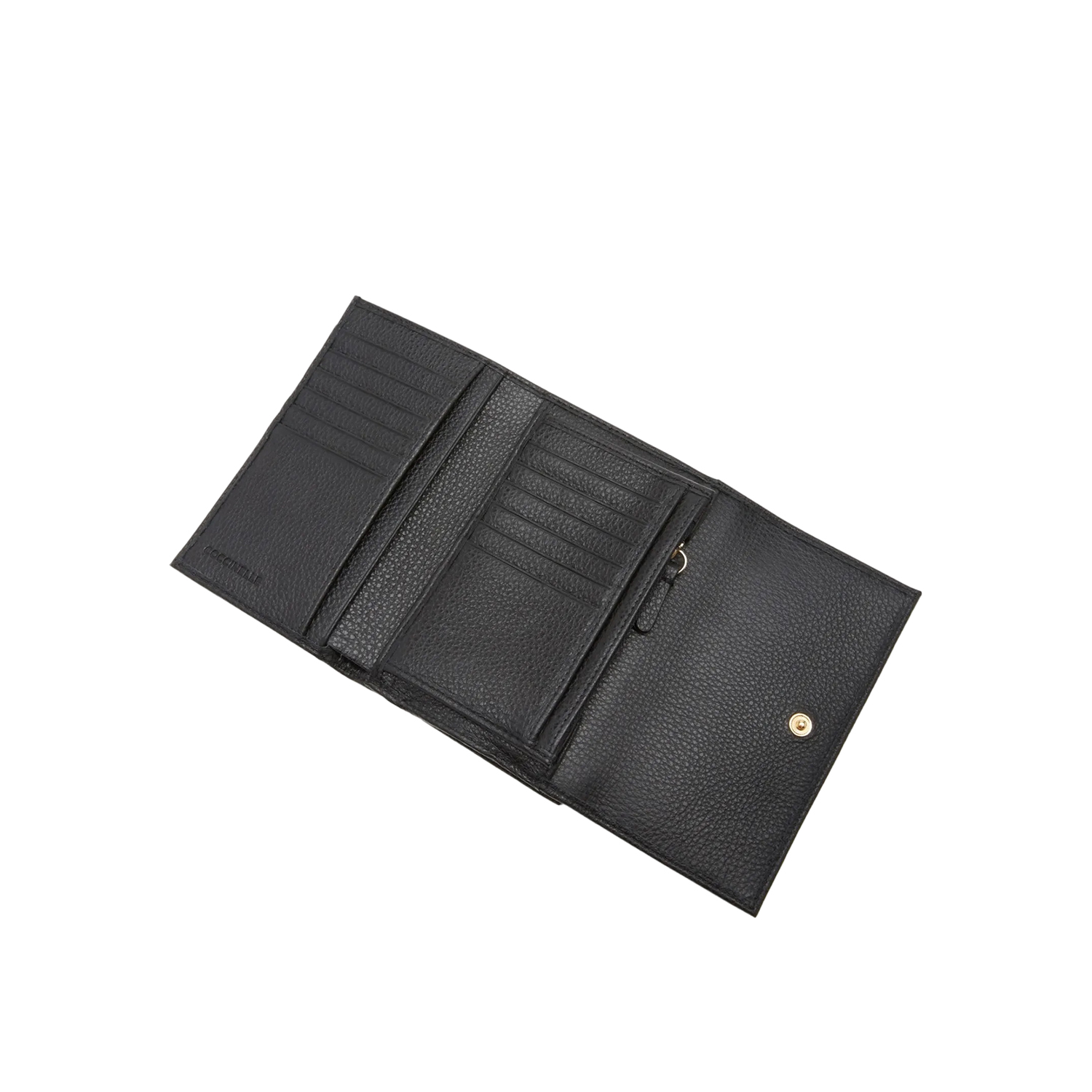 WALLET GRAINED LEATHER NOIR