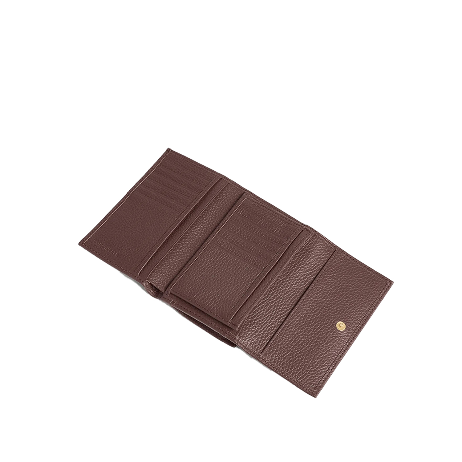 WALLET GRAINED LEATHER BERRY