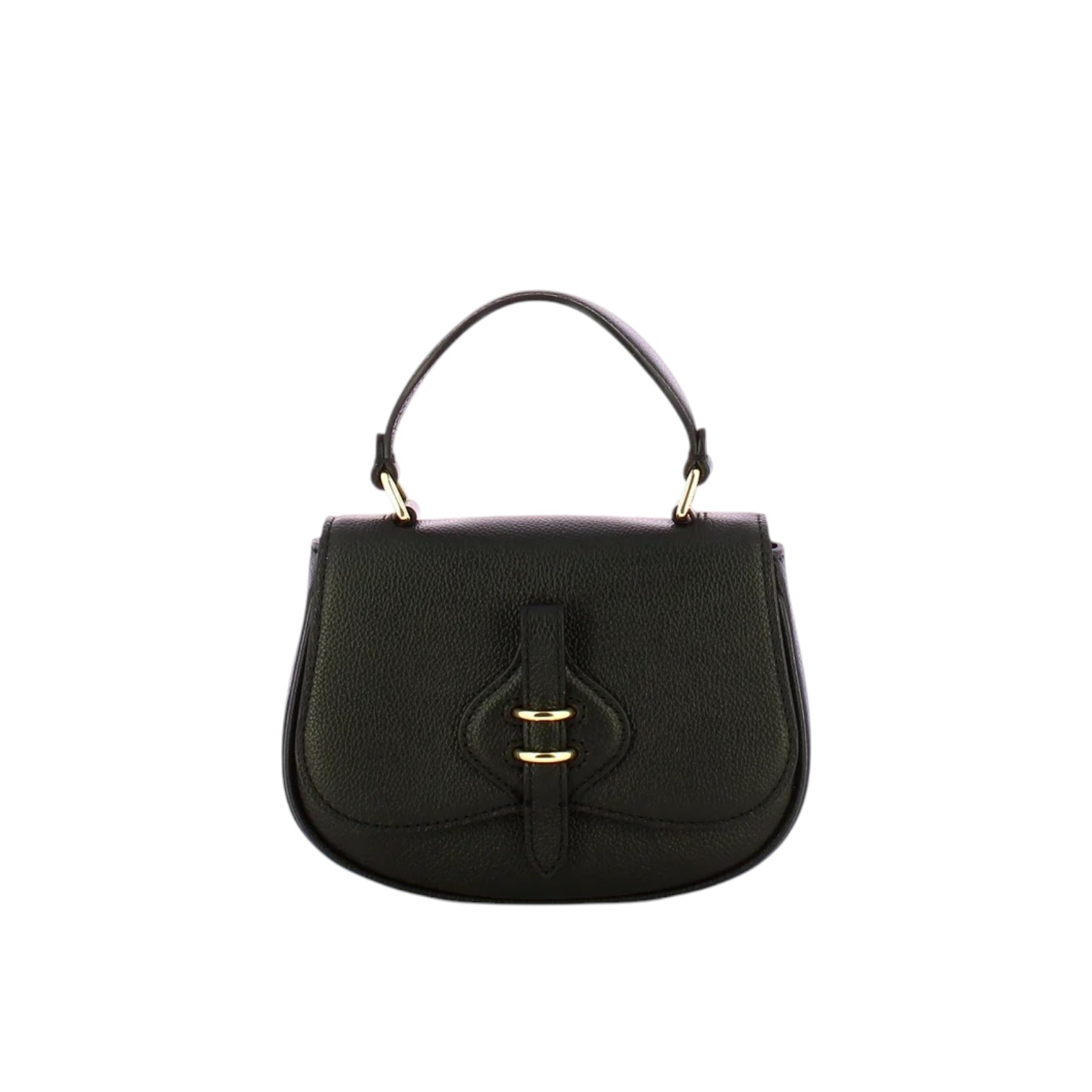 MINI BAG MICRO GRAINY LEATHER NOIR