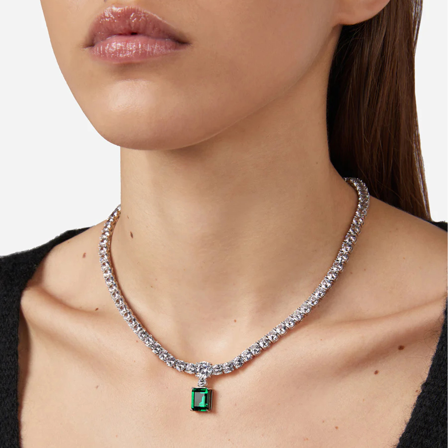 CHIARA FERRAGNI COLLANA EMERALD