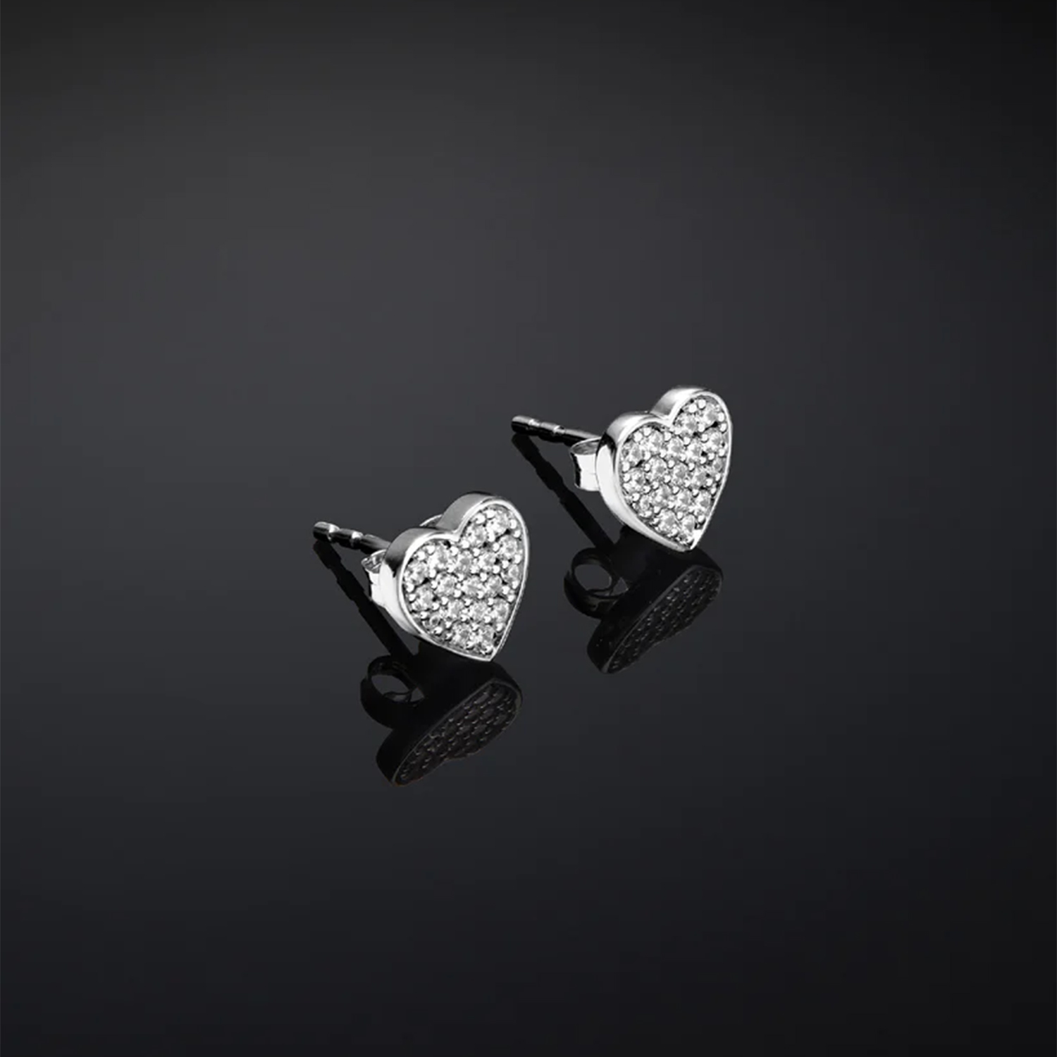CHIARA FERRAGNI ORECCHINI CUORI SILVER CHIARA FERRAGNI ORECCHINI CUORI SILVER