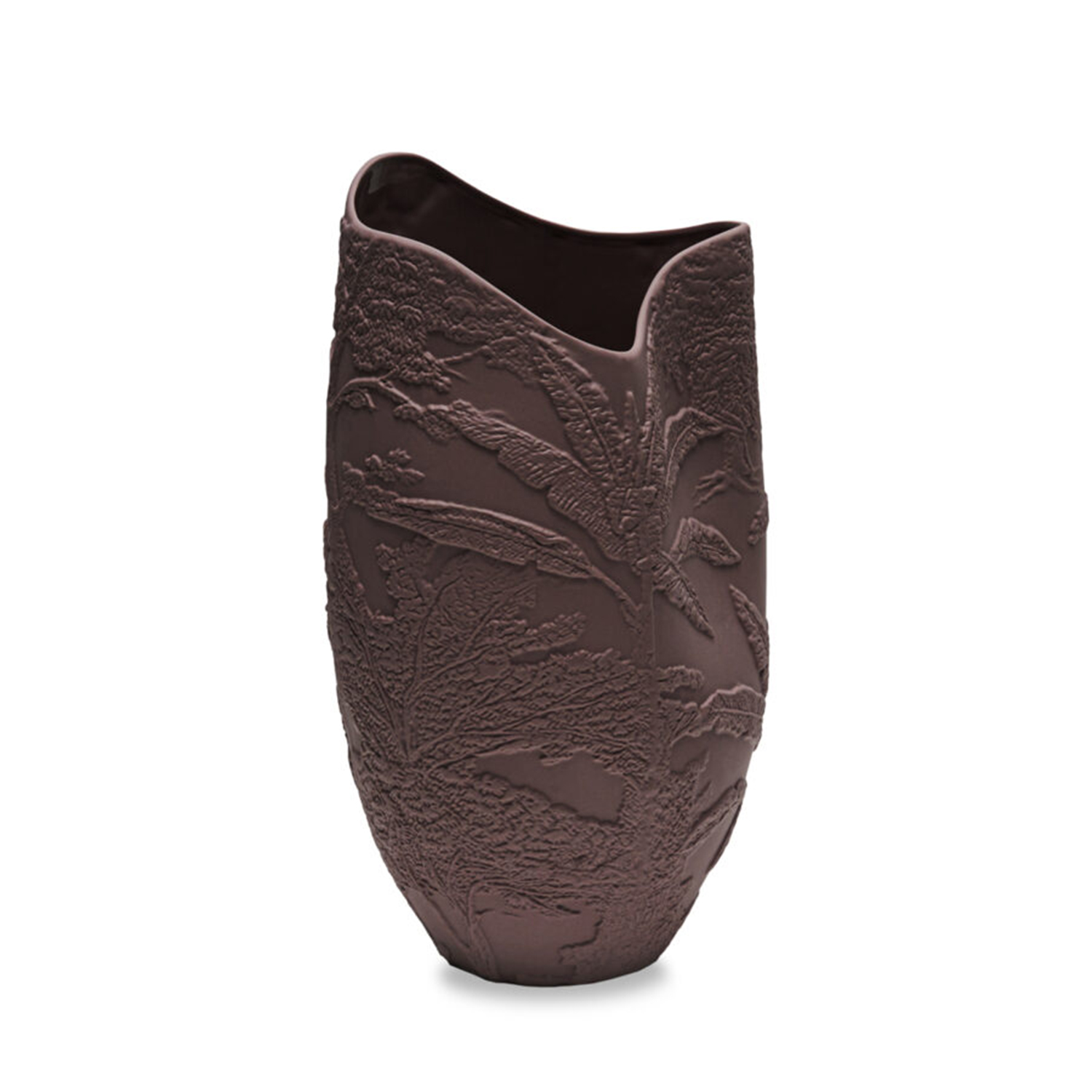 FLUSSI VASO RELIEF LAVANDA CM 20X36