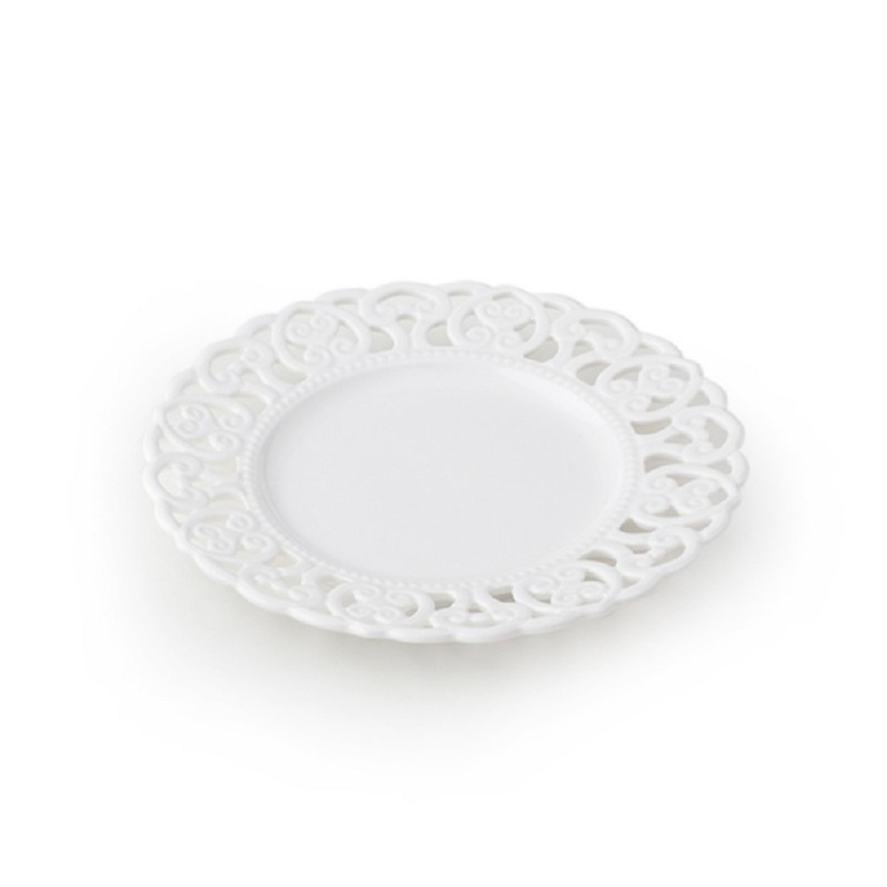 PIATTO PORCEL.BONE CHINA D.30,5 CM.