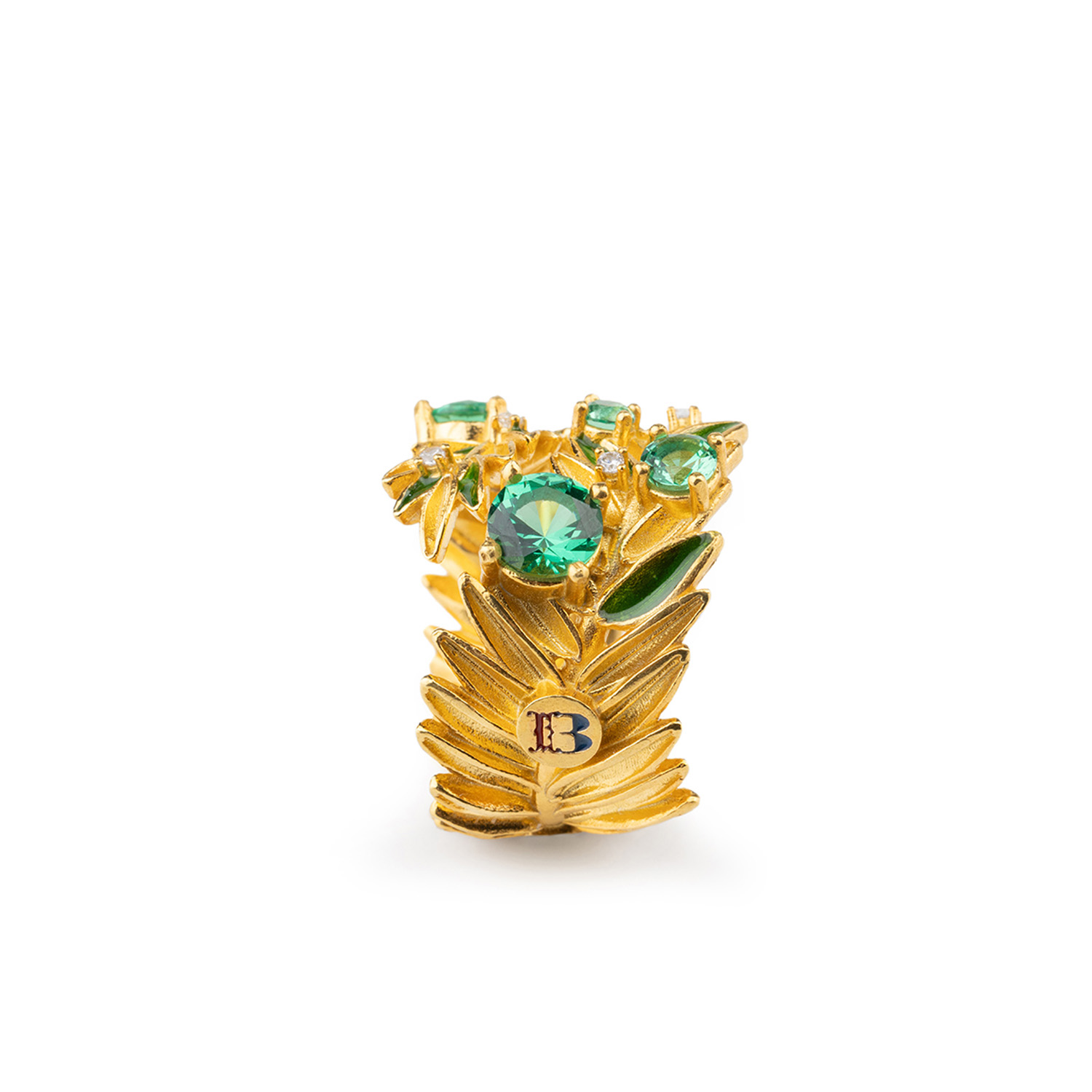ANELLO PALME IN ARG TIT 925% ANELLO PALME IN ARG TIT 925%