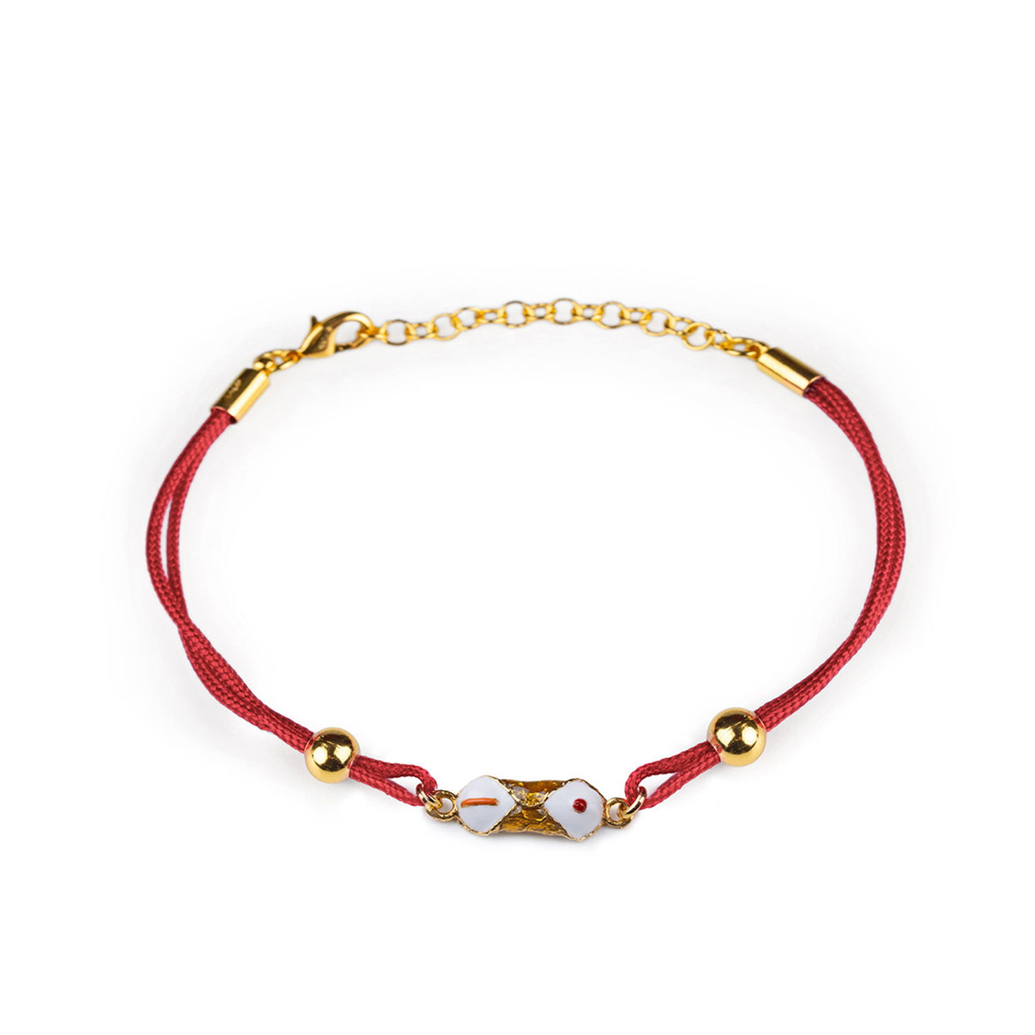 BRACCIALE CORDINO CANNOLO SMALTI IN LEGA IBG