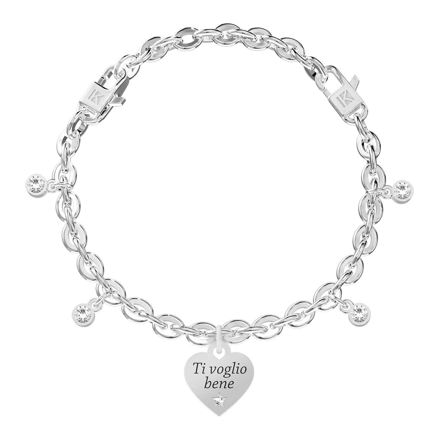 BRACCIALE - CUORE | TI VOGLIO BENE