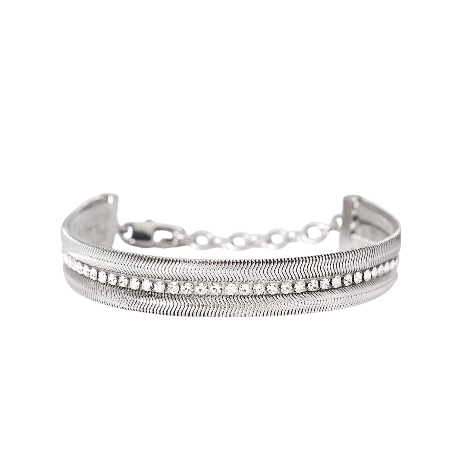 BRACCIALE - STYLE 02 - DOPPIA CATENA E TENNIS