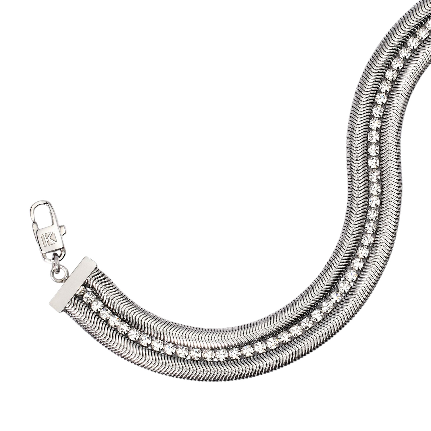 BRACCIALE - STYLE 02 - DOPPIA CATENA E TENNIS