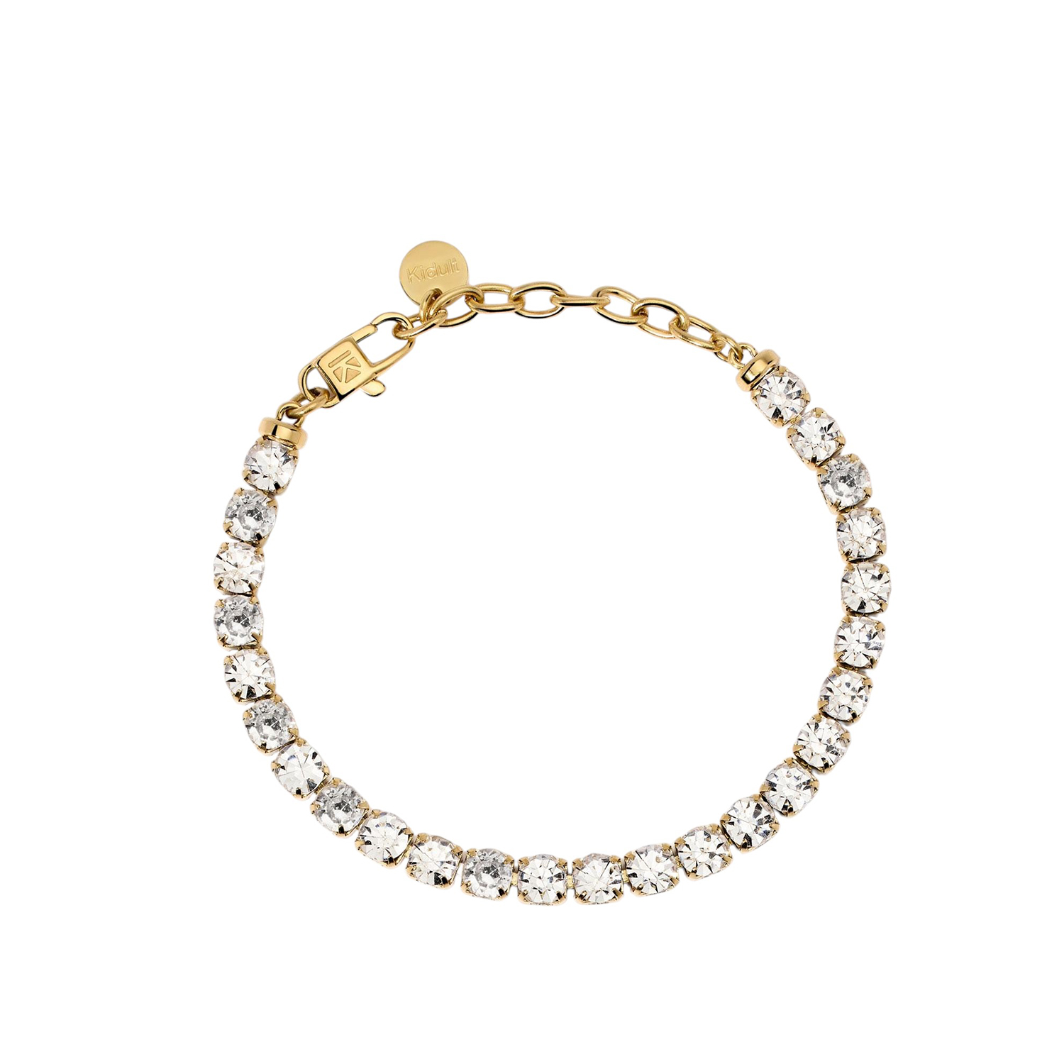 BRACCIALE TENNIS DORATO  - STYLE 12