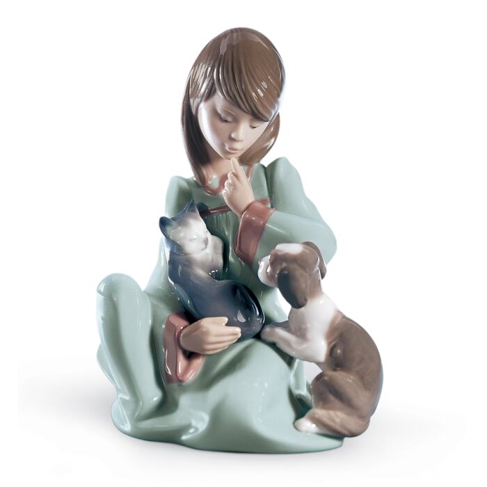 RAGAZZA CON ANIMALI