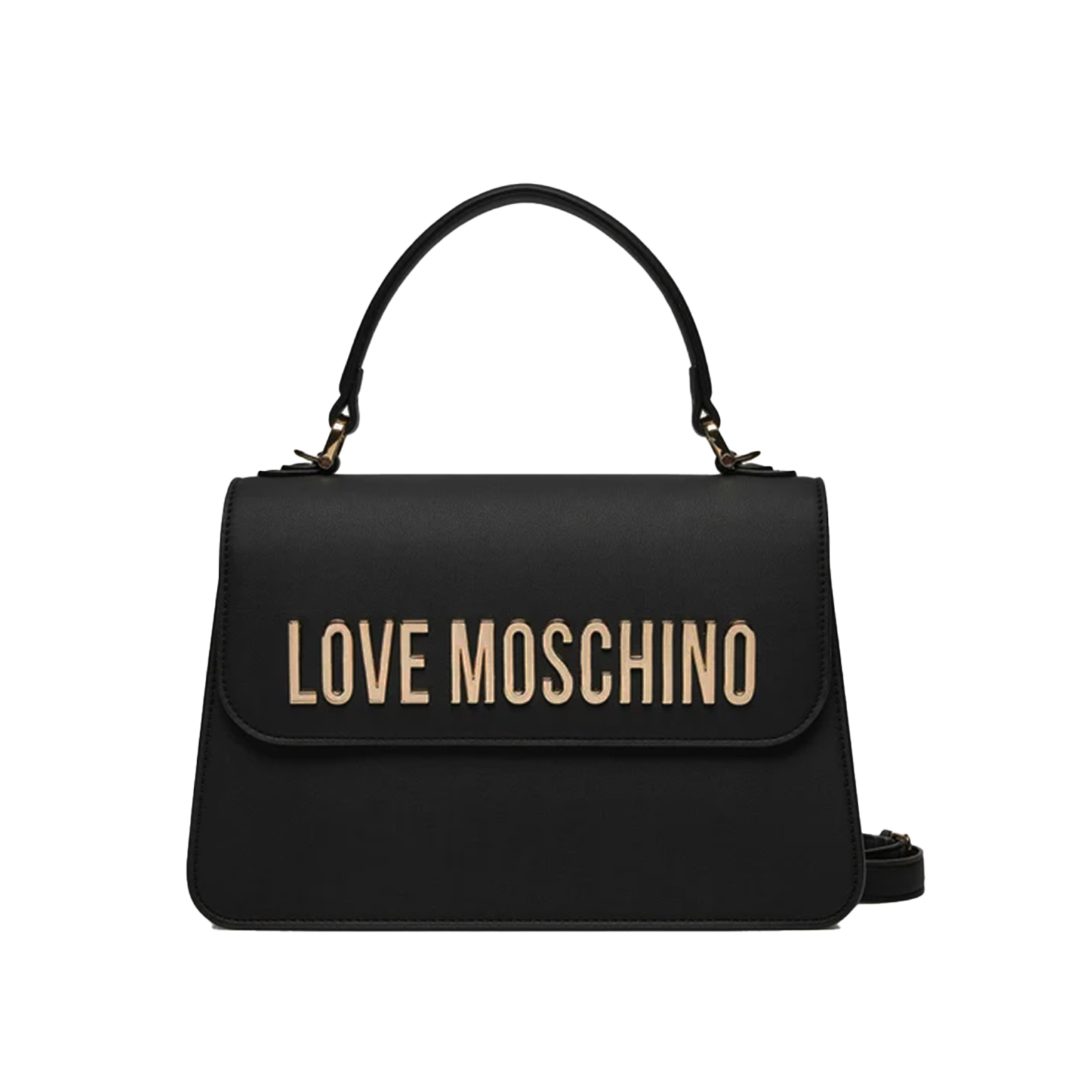 BORSA PU GRS NERO GALV ORO