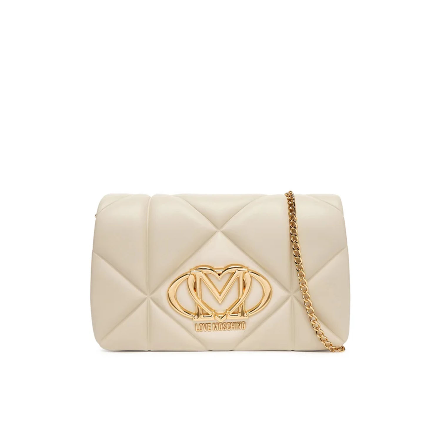 BORSA PU EMBOSSED AVORIO