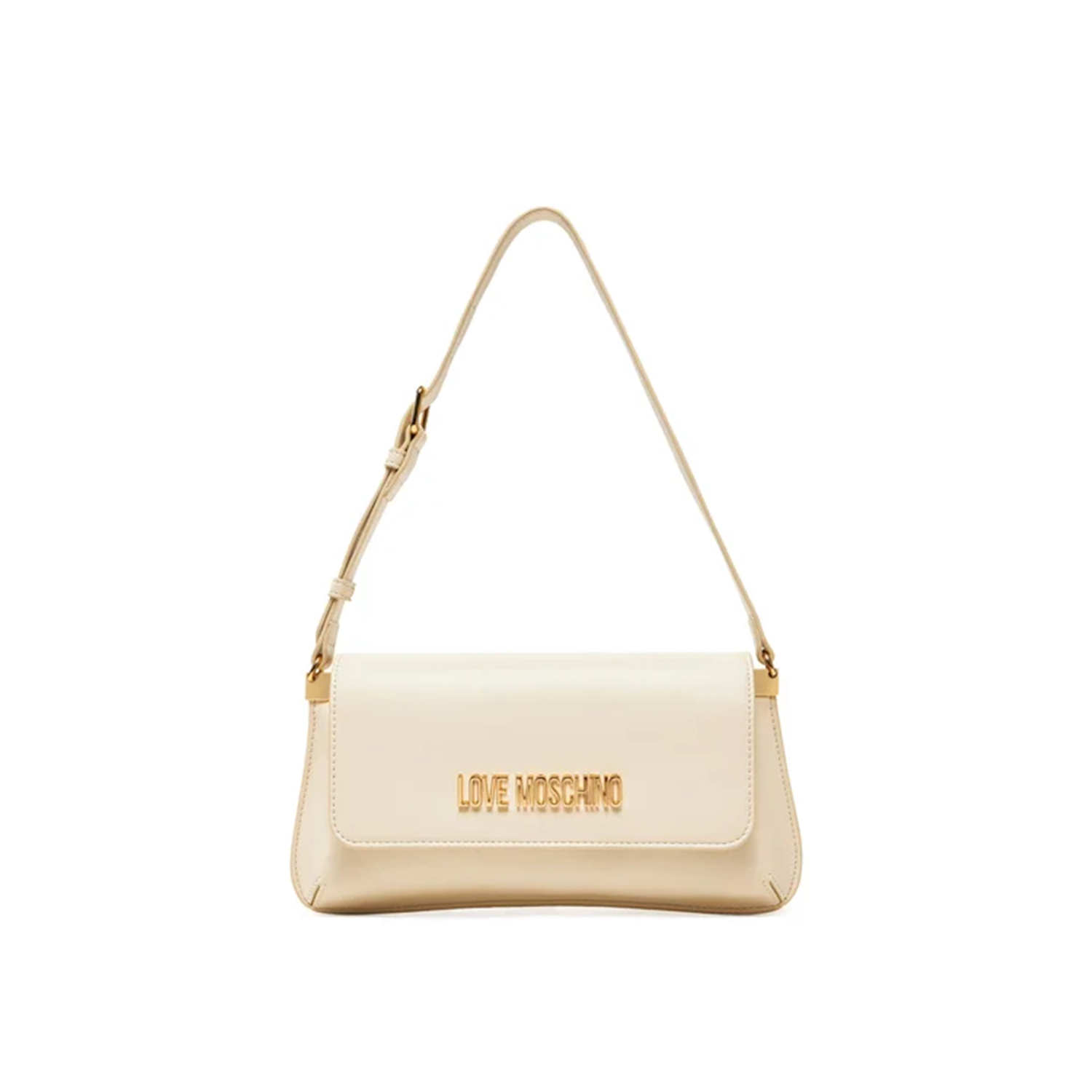 BORSA PU LISCIO AVORIO