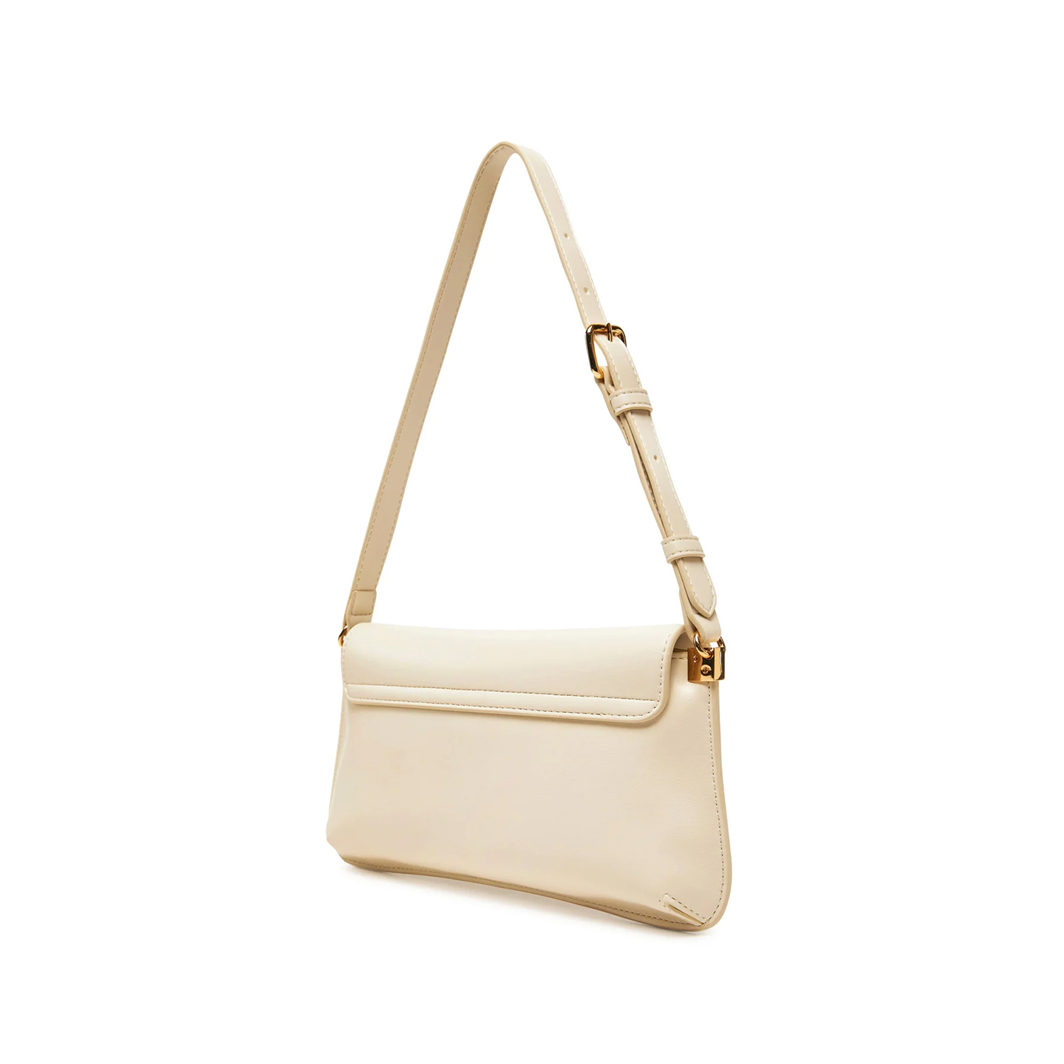 BORSA PU LISCIO AVORIO