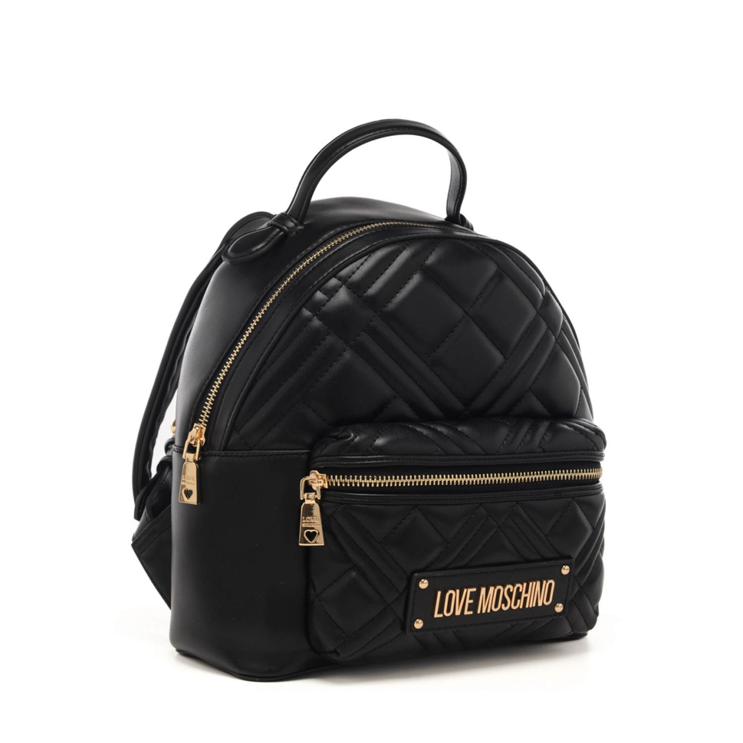 ZAINO QUILTED PU NERO