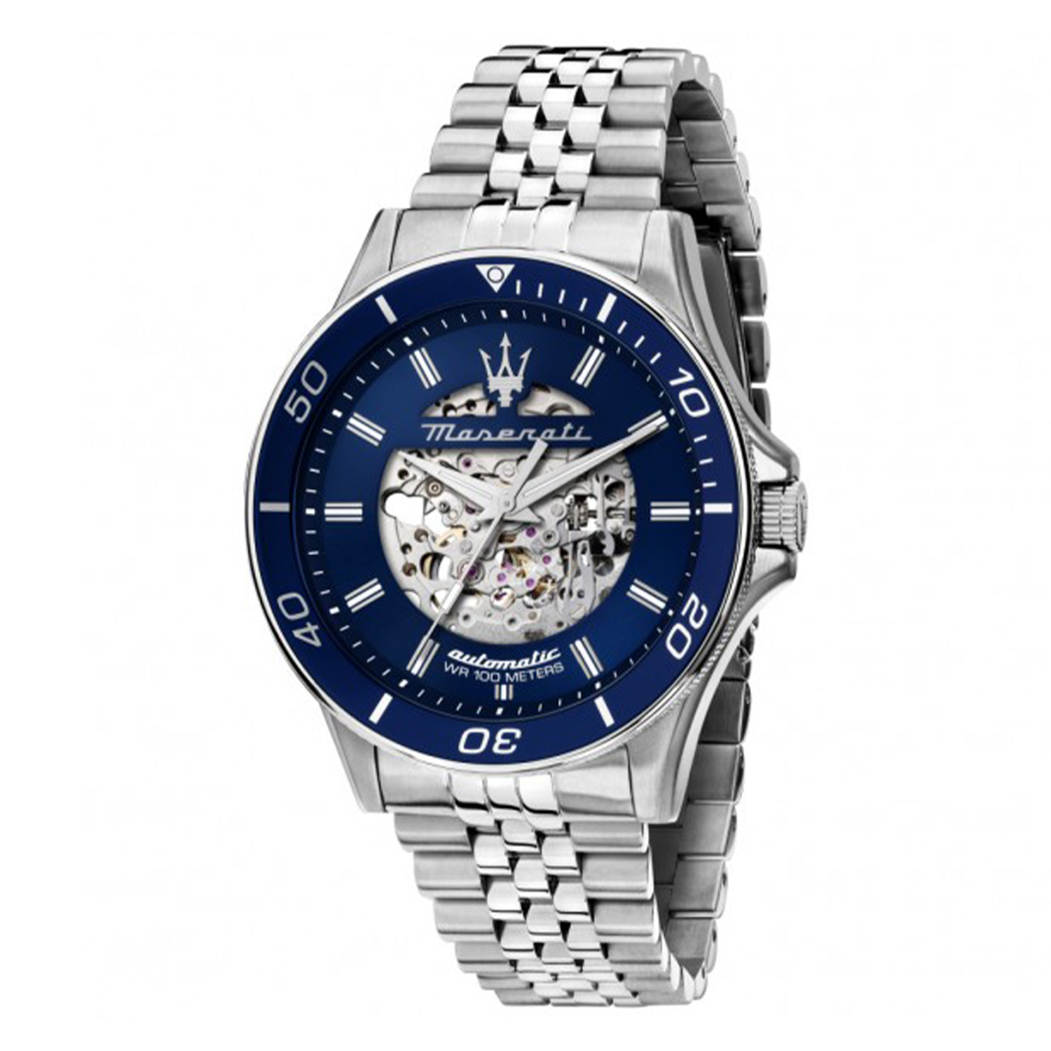 ATTRAZIONE 43MM 3H BLUE DIAL