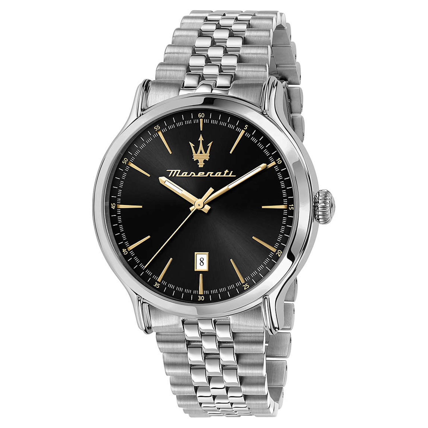 EPOCA 42MM 3H BLACK DIAL