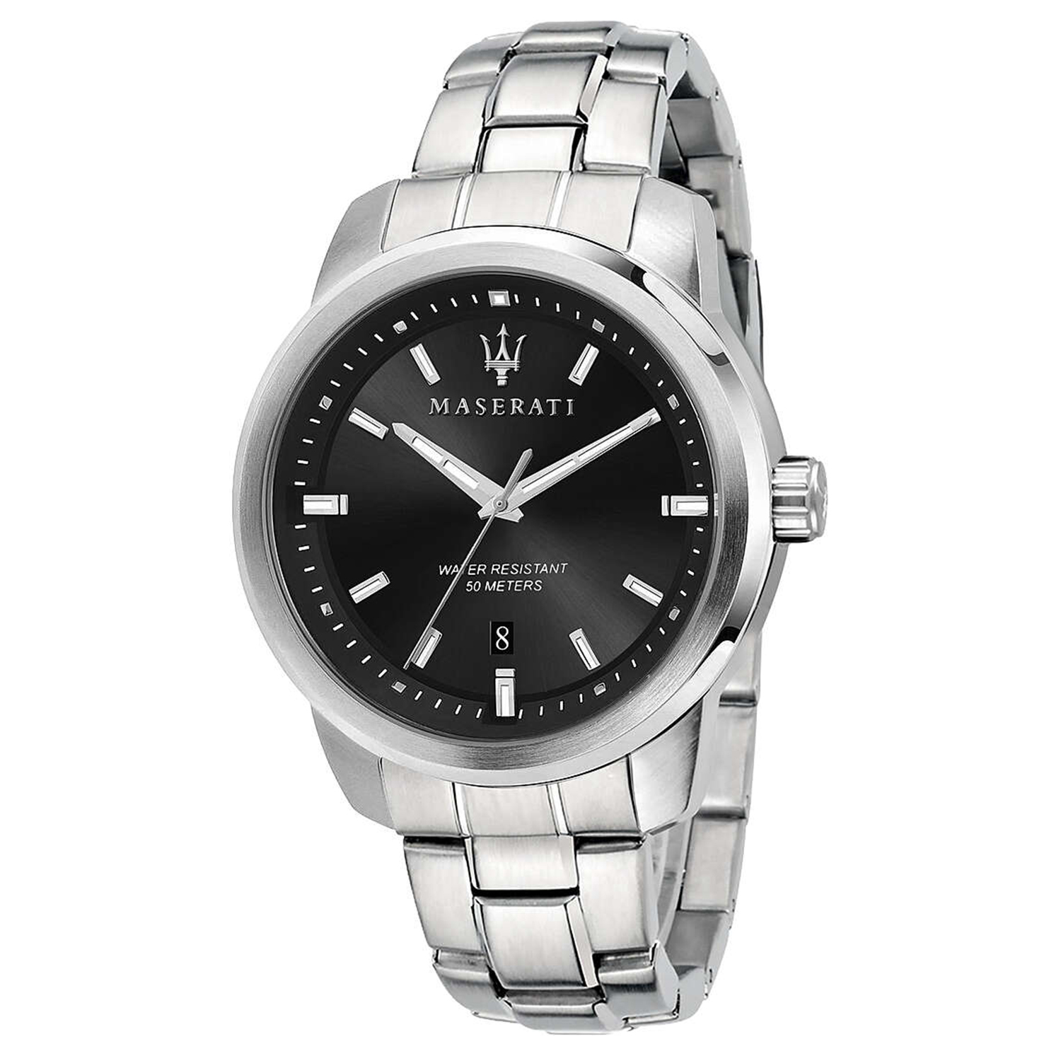 SUCCESSO 44MM 3H BLACK DIAL