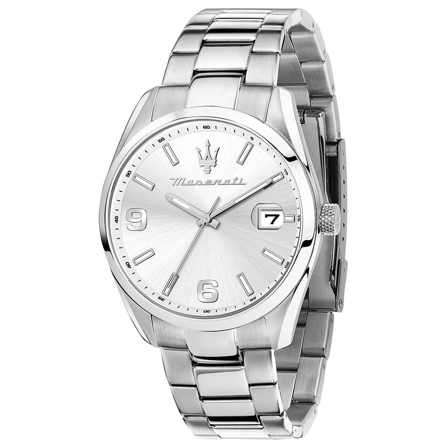 ATTRAZIONE 43MM 3H W/SILVER